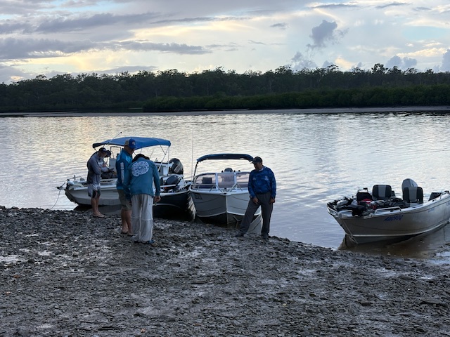 some of the boats in nthe Tag a Long